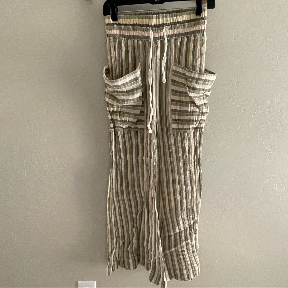 Free People, size XS, striped pants